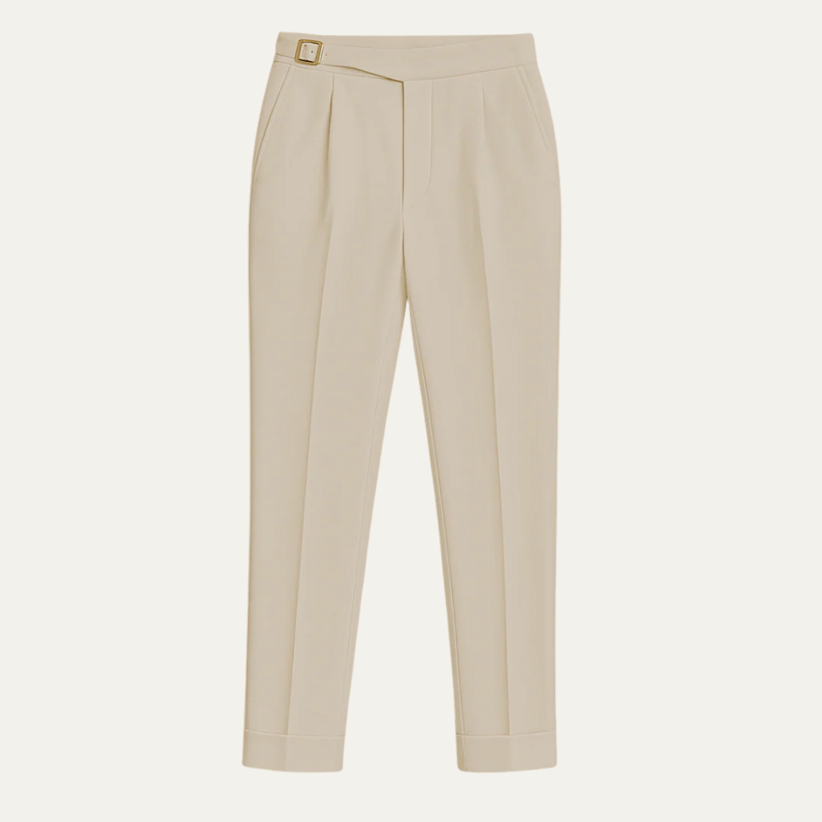 Classic Fit High Waisted Mens Dress Pants