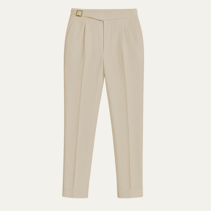 Classic Fit High Waisted Mens Dress Pants
