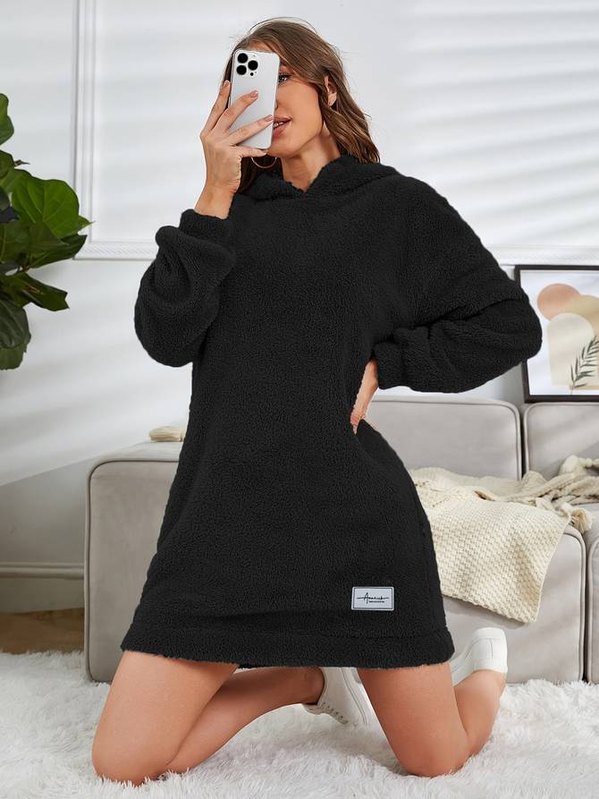 Cozy Women's Fleece Hooded Jacket