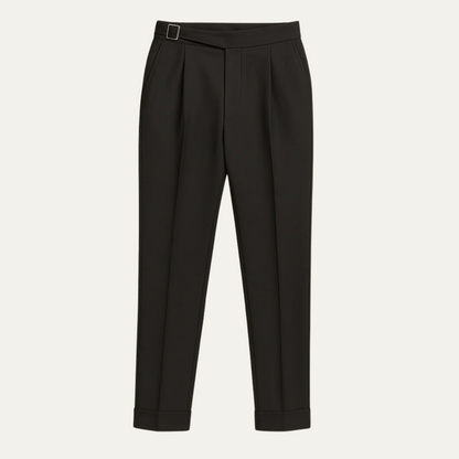 Classic Fit High Waisted Mens Dress Pants