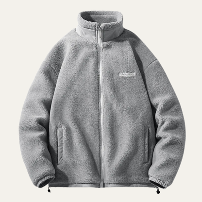 Men's Cozy Fleece Zip Up Winter Jacket