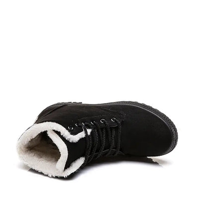 Walk Anti-Slip Waterproof Lace Up Snow Boots Comfortable and Light Weight