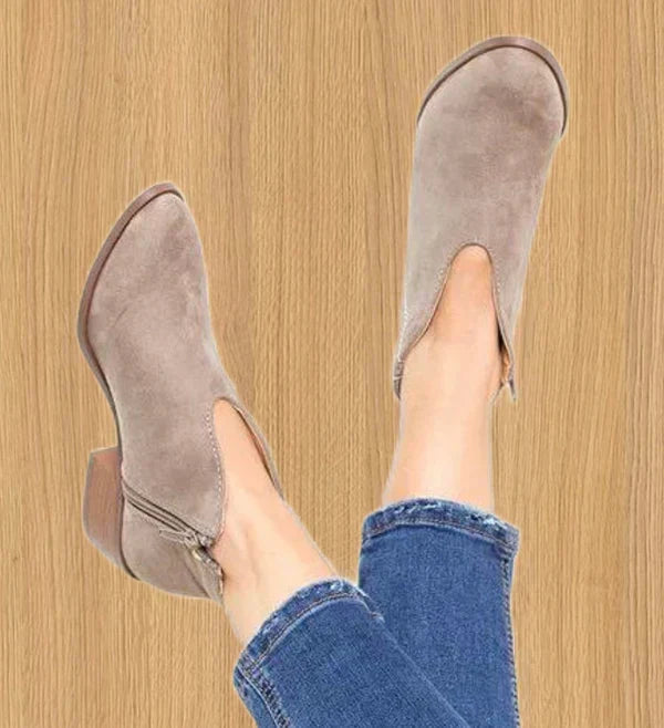 Women's Sleek Low Cut Ankle Boots