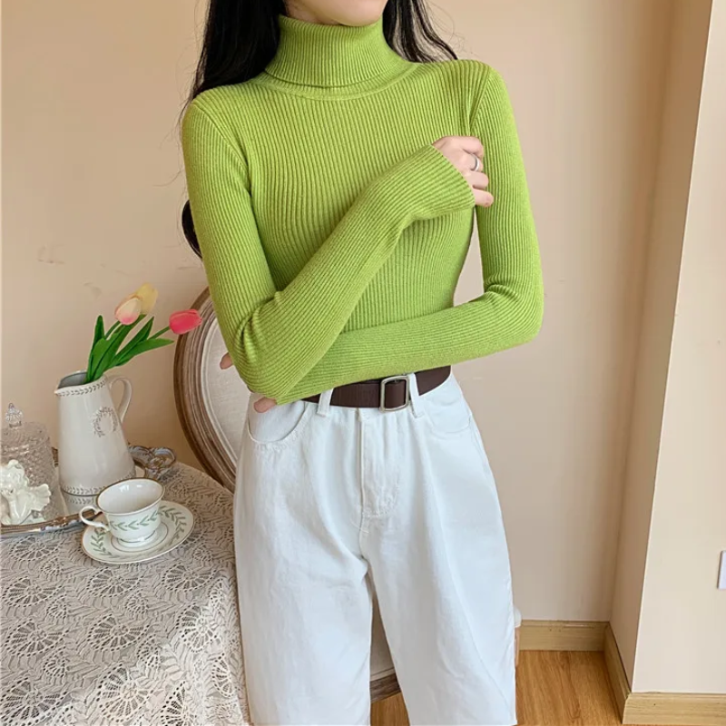 Soft Warm Women's Crew Neck Winter Sweater - OutfitLondon