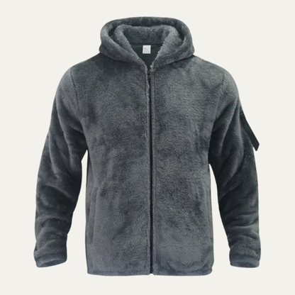 Cozy Men's Thick Reversible Fleece Winter Jacket