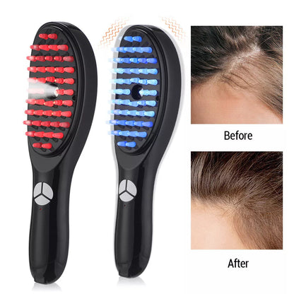 Scalp Massager Spray Brush – Massage, Light Therapy & Essential Oil Diffuser