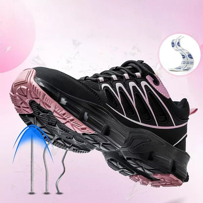 Women's Work Shoes with Steel Toe Cap Safety Sneakers