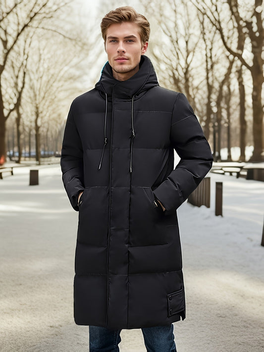 Warm Waterproof Men's Down Filled Jacket - OutfitLondon