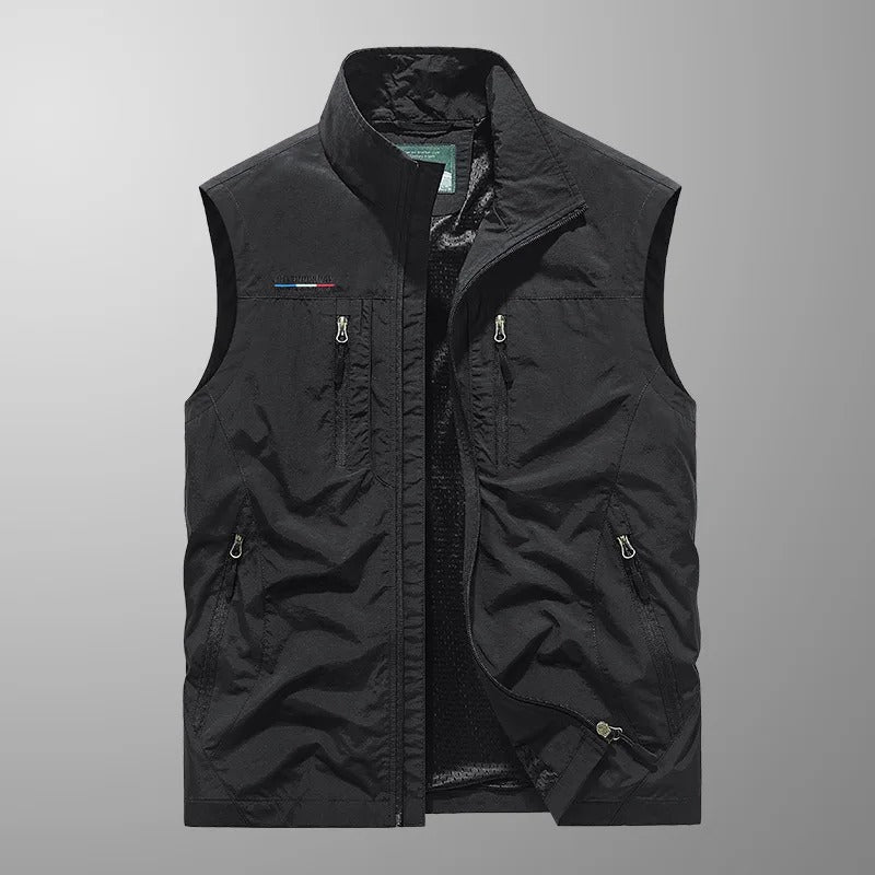 Lightweight Water Resistant Outdoor Vest for Men