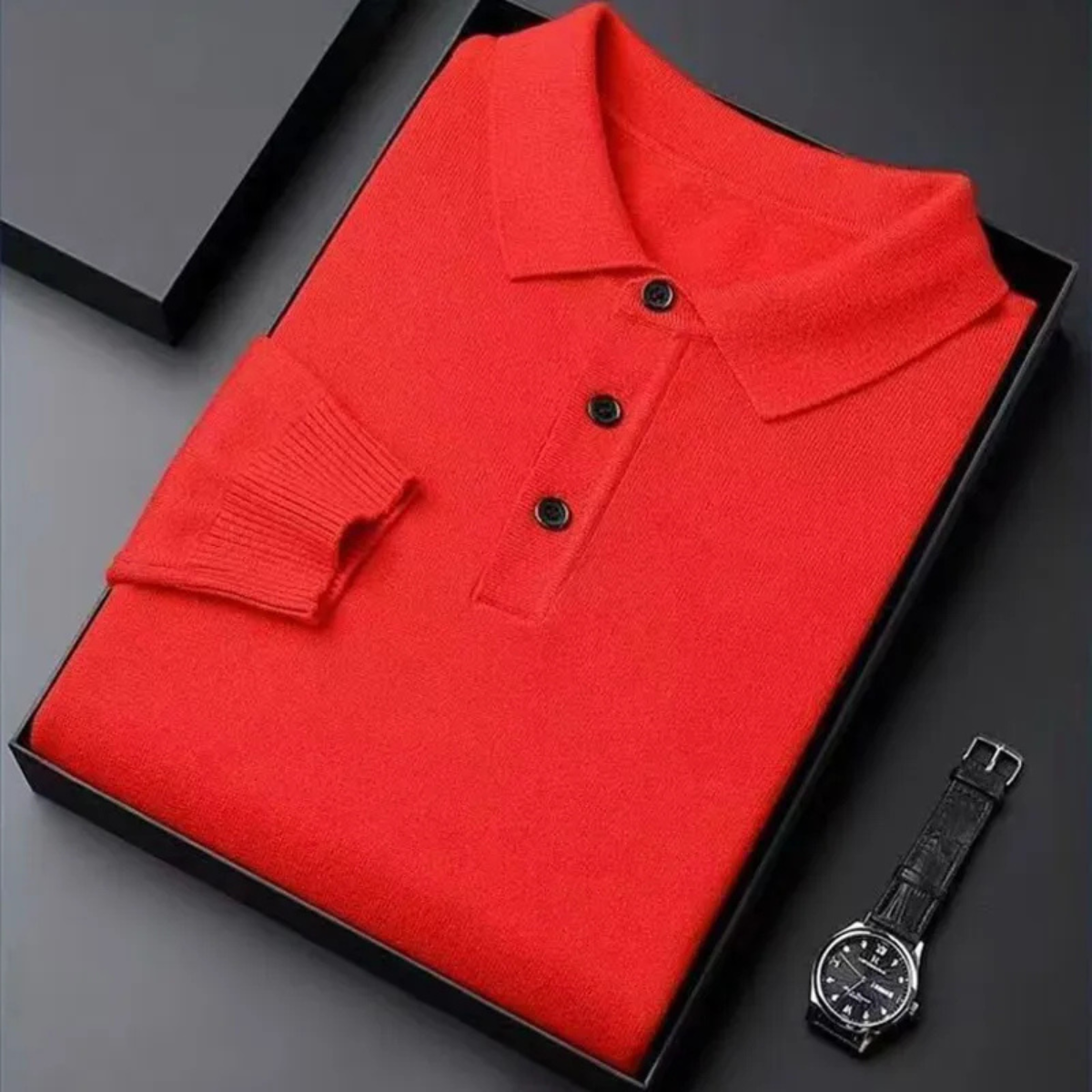 Premium Men's Pure Wool Cashmere Sweater