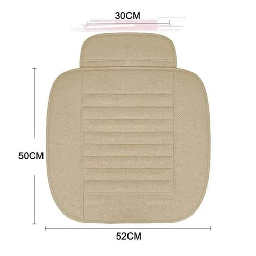 Car Seat Cushion-Leather Bamboo Charcoal (Absorbing odor)