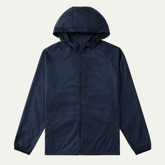 Waterproof Men's Slim Windbreaker Hooded Jacket - OutfitLondon