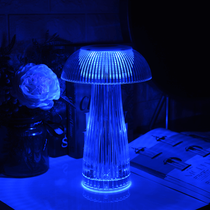Rechargeable Crystal Jellyfish Table Lamp