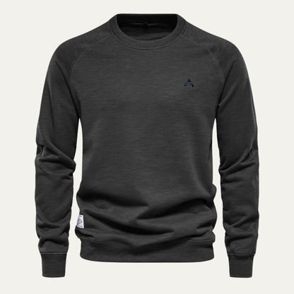 Classic Fit Men's Cotton Crew Neck Sweatshirt