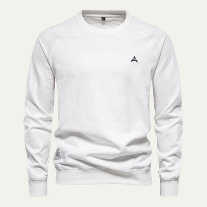 Classic Fit Men's Cotton Crew Neck Sweatshirt