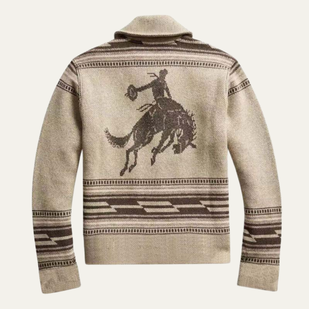 Rustic Open Cardigan Sweater
