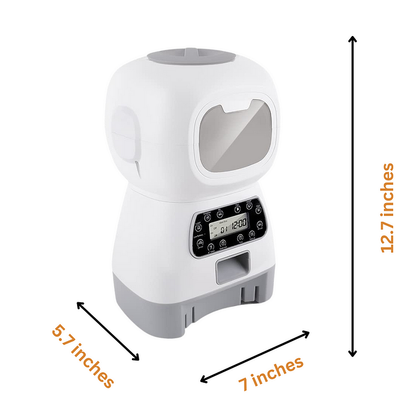 Automatic Cat Dog Feeder With Timer Pet Supplies 3.5L Smart Food Dispenser For Pets