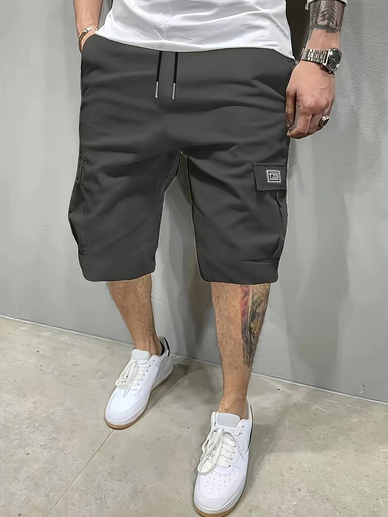 Tropical Palm Leaf Beach Shorts