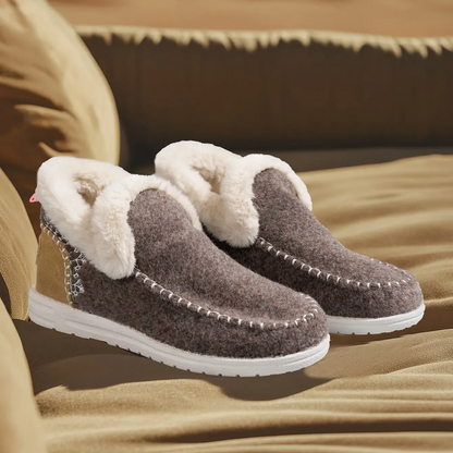 Orthopedic Winter Wool Snow Boots Cozy Winter Slipper