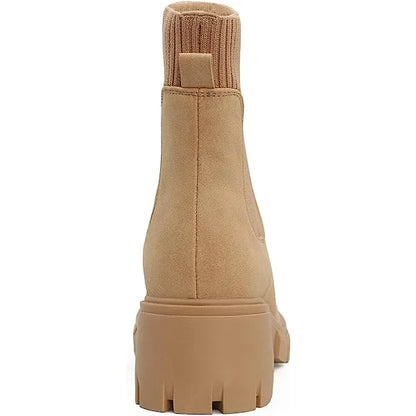 Comfy Womens Knit Short Booties