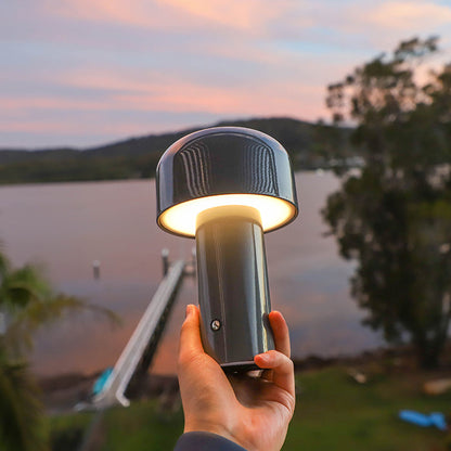 LED Creative Mushroom Rechargeable Table Lamp