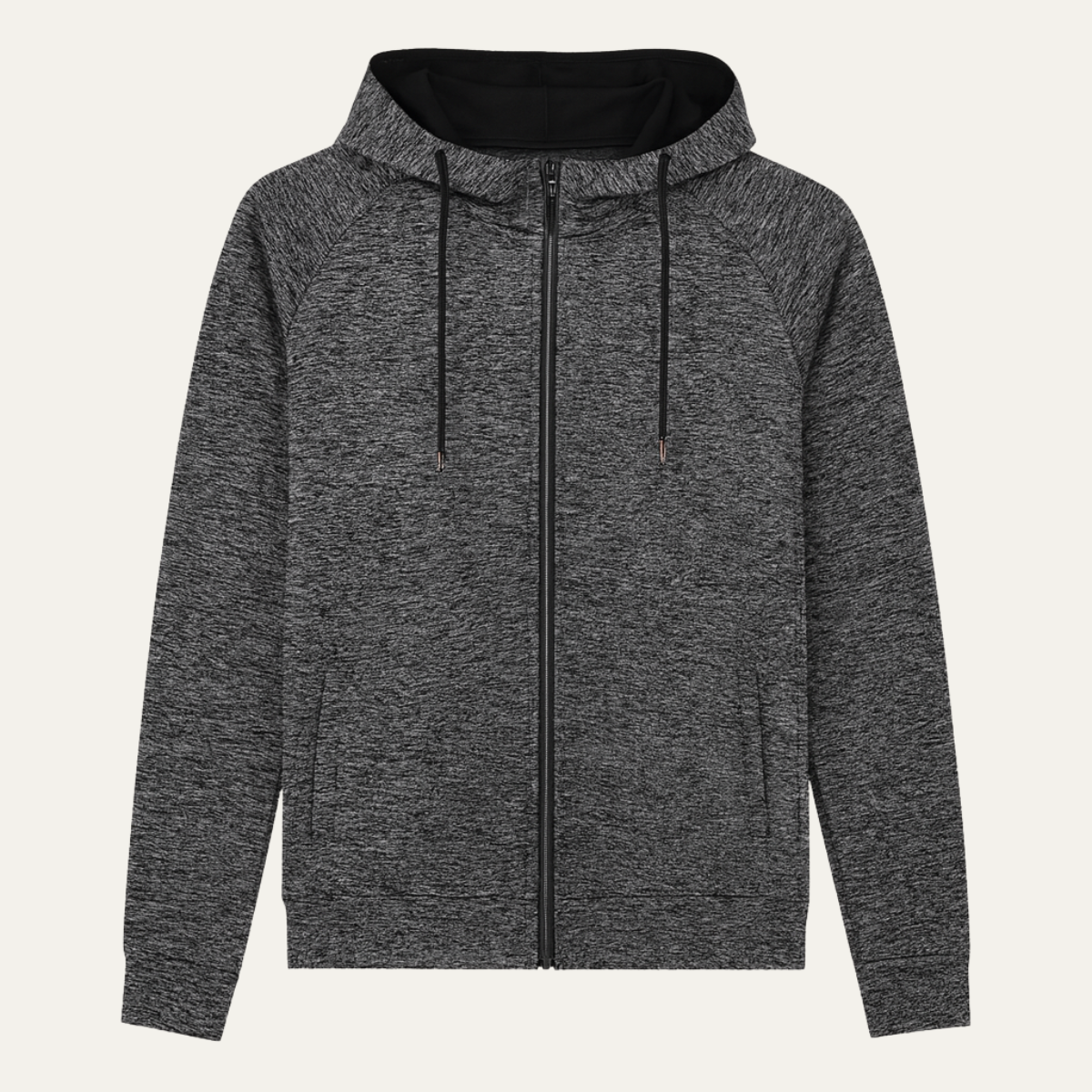 Relaxed Fit Men's Hoodie Zip Jacket - OutfitLondon