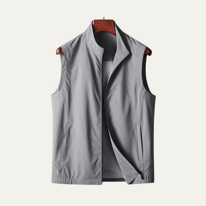 Men's Lightweight Water Resistant Vest Jacket