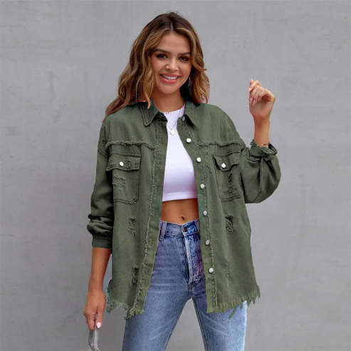 Blue Jeans Coat - OutfitLondon