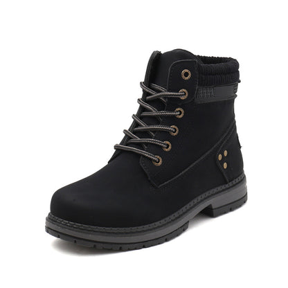 Classic Non Slip Ankle Work Boots Waterproof Hiking Combat Boots