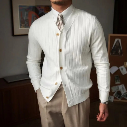 Classic Men's Slim Fit Knitted Cardigan