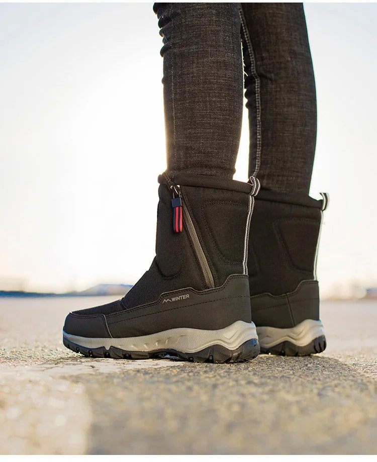 Waterproof Insulated Snow Boots for Men and Women
