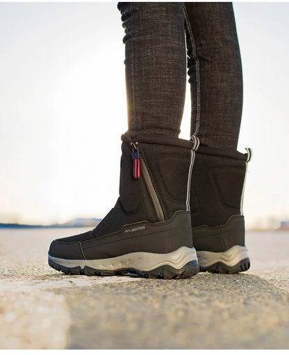 Waterproof Insulated Snow Boots for Men and Women