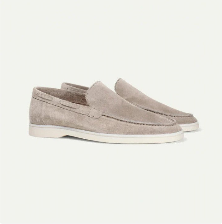 Soft Leather Slip On Shoes