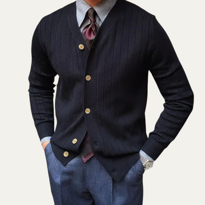 Classic Men's Slim Fit Knitted Cardigan