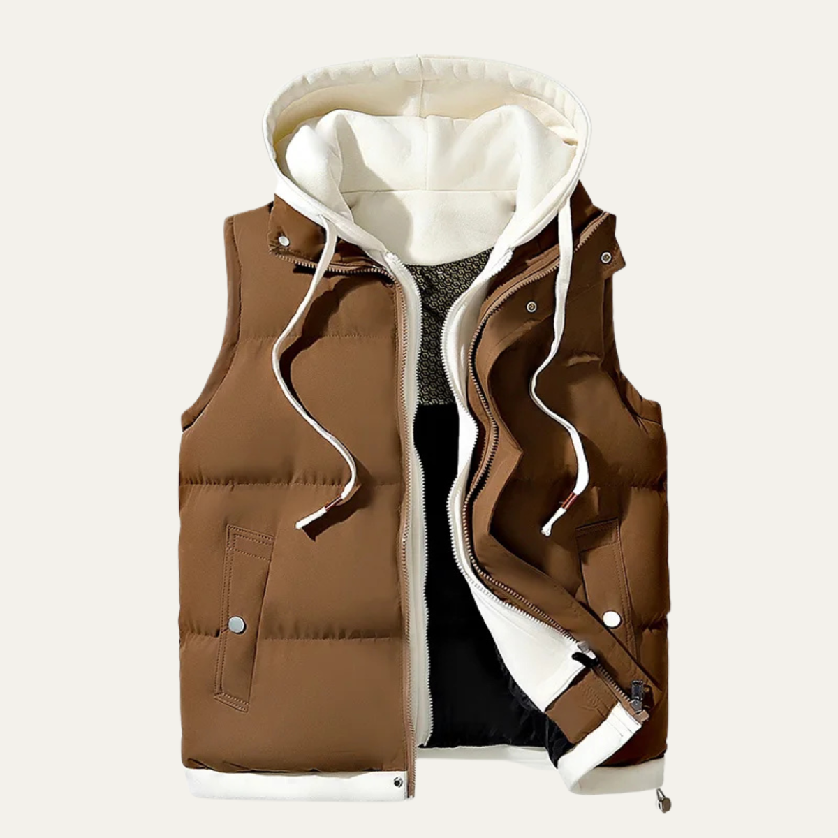 Men's Classic Zip Up Cotton Bomber Coat