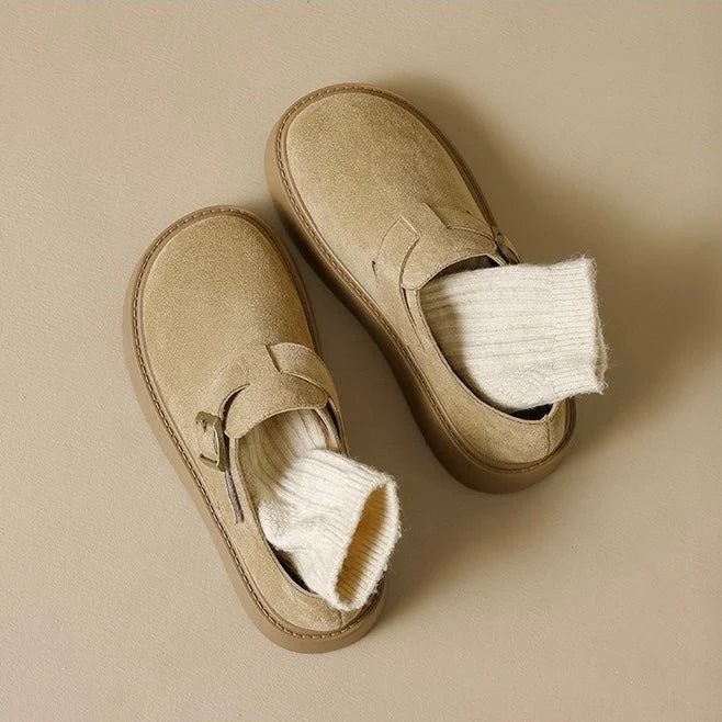 Women's Orthopedic Comfort Clogs | Suede Platform with Arch Support