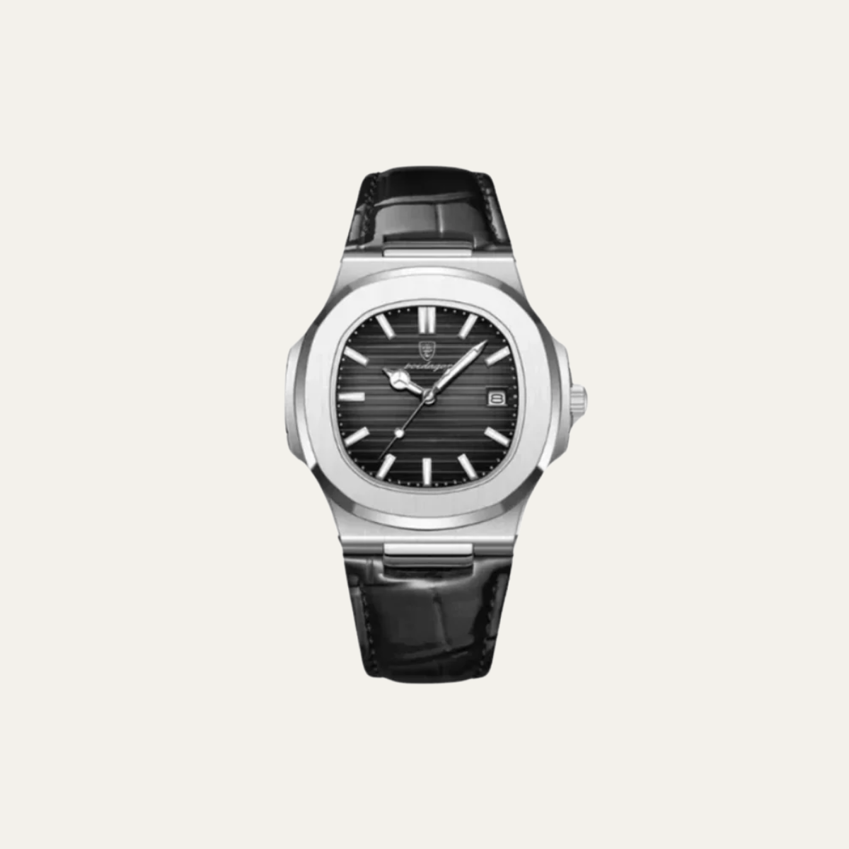 Classic Men's Luxury Leather Watch - High Quality Strap