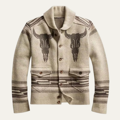 Rustic Open Cardigan Sweater - OutfitLondon