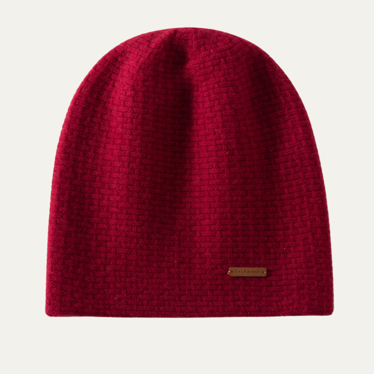 Soft Ribbed Cashmere Winter Hat