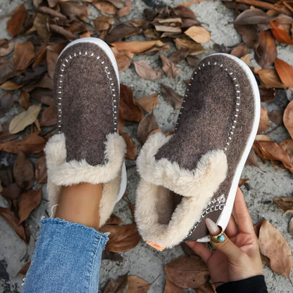 Orthopedic Winter Wool Snow Boots Cozy Winter Slipper