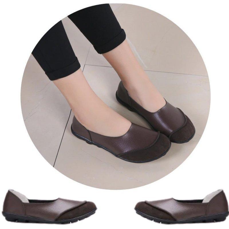 Women's Lofors Loafers Moccasins Soft Leather Flats