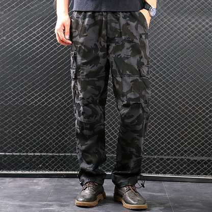 Men's Cargo Pants Hiking Pants Trousers Military Ripstop Breathable Quick Dry Zipper Pocket Pants