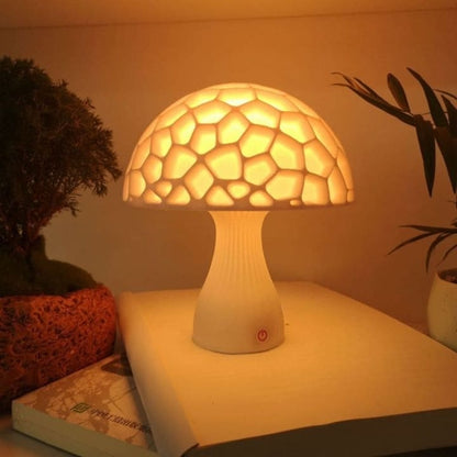 The 3D Printed Silicone Designer Mushroom Lamp