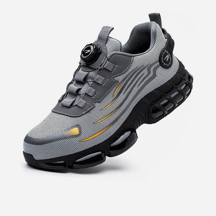 Men's Sporty Breathable Lace Up Sneakers - OutfitLondon