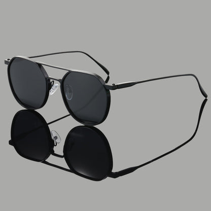 Men's Retro Polarized Lens Sunglasses