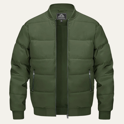 Warm Men's Quilted Down Puffer Coat