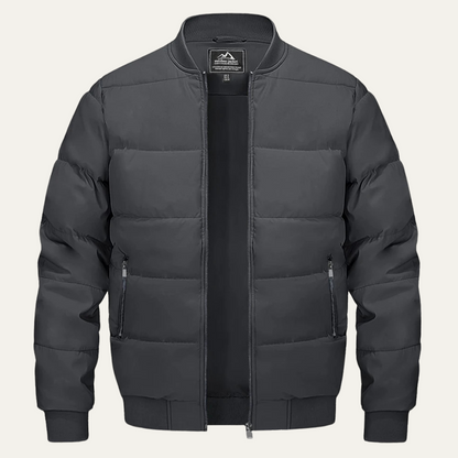 Warm Men's Quilted Down Puffer Coat