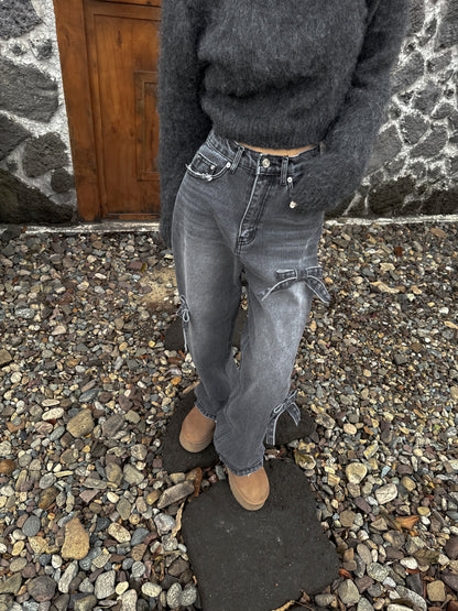 Women's Classic High Waist Straight-Leg Denim Jeans