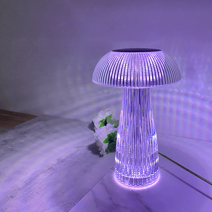 Rechargeable Crystal Jellyfish Table Lamp