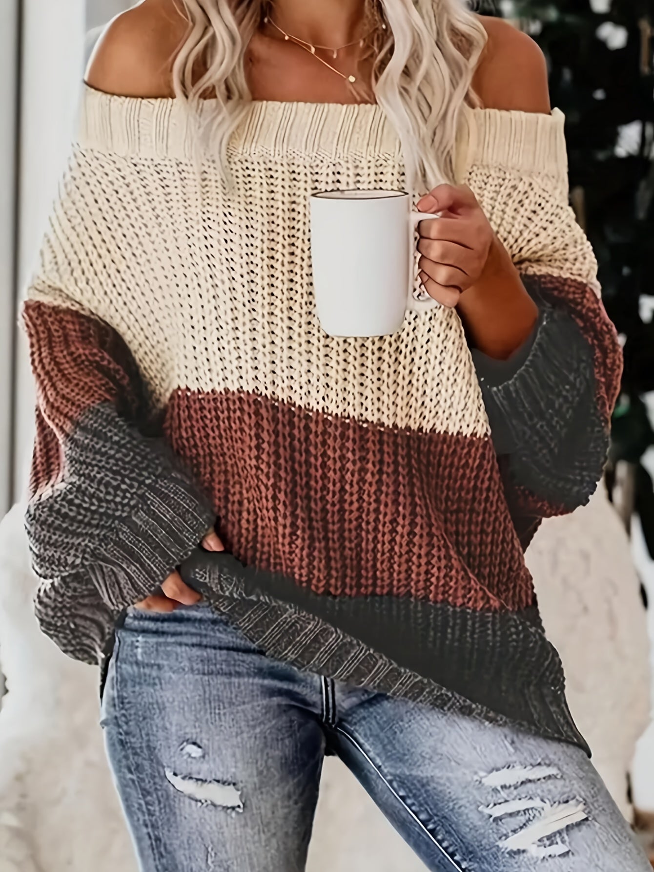 Soft Casual Fit Ladies Sweater - OutfitLondon